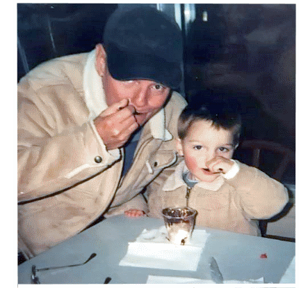 Allen Presley and grandson